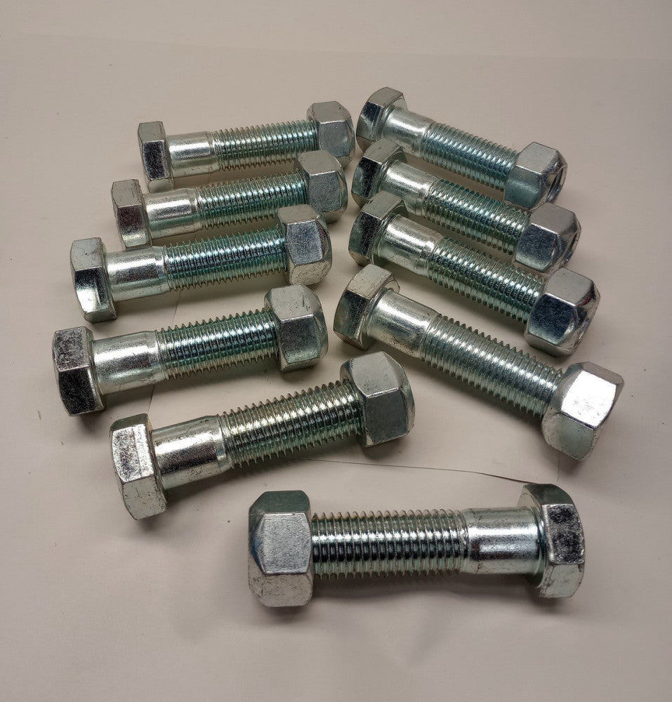 JH SF390-10FS Bolt Kit Cap Screw M24-3.0 x 90mm 10.9 (Pack of 10 bolt/nuts) Zinc