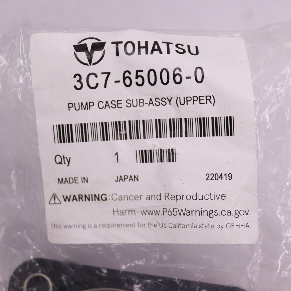 Tohatsu Upper Pump Case Sub-Assy 3C7-65006-0