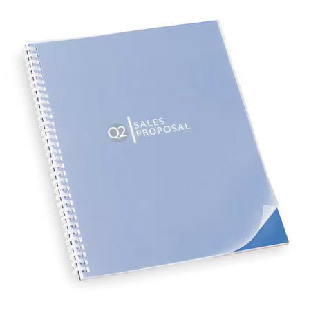 Gbc 2514499P Binding Covers, Plastic, Frost, Pk25