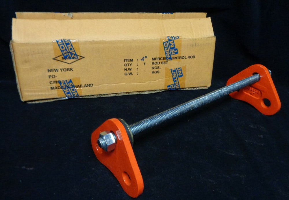 ONE Mason or Mercer 4" PIPE EXPANSION JOINT CONTROL ORANGE ROD SET - NEW in BOX