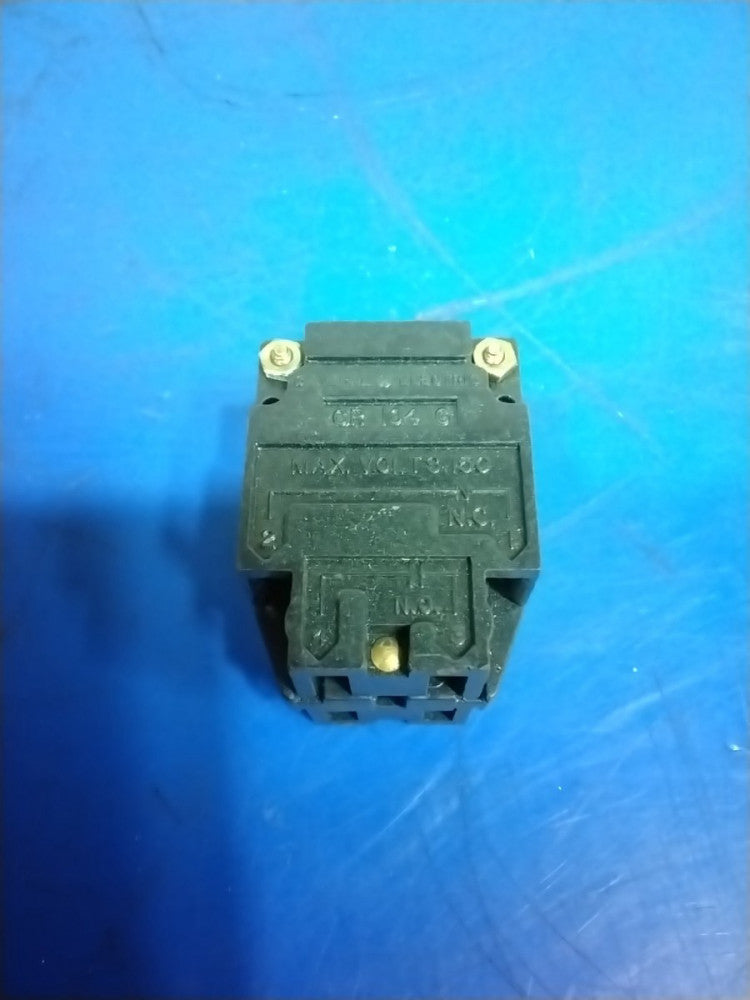 GENERAL ELECTRIC CR104G2 MINI OILTIGHT CONTACT BLOCK