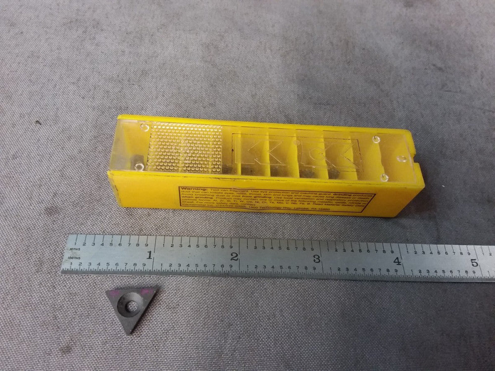 Lot Kennametal Lathe Carbide Insert SM 841 K9 CARBIDE SHIM SEAT - 9 pieces