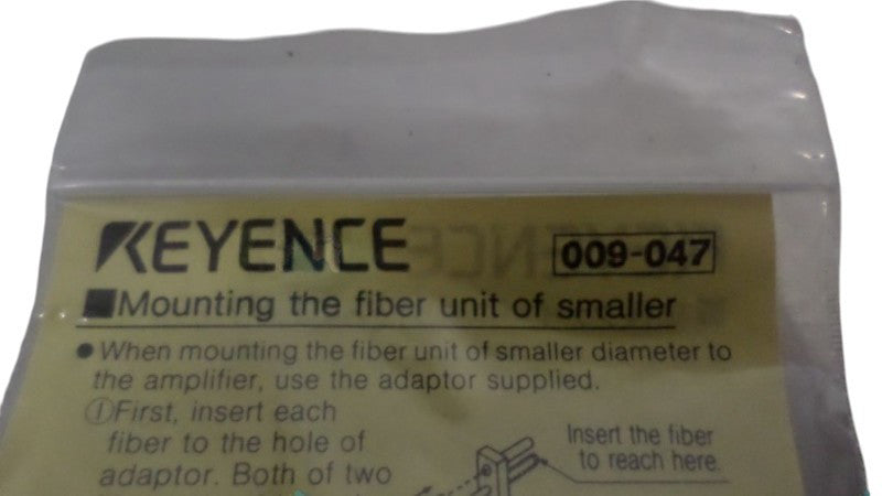 KEYENCE 009-047 FIBER UNIT  NSNP