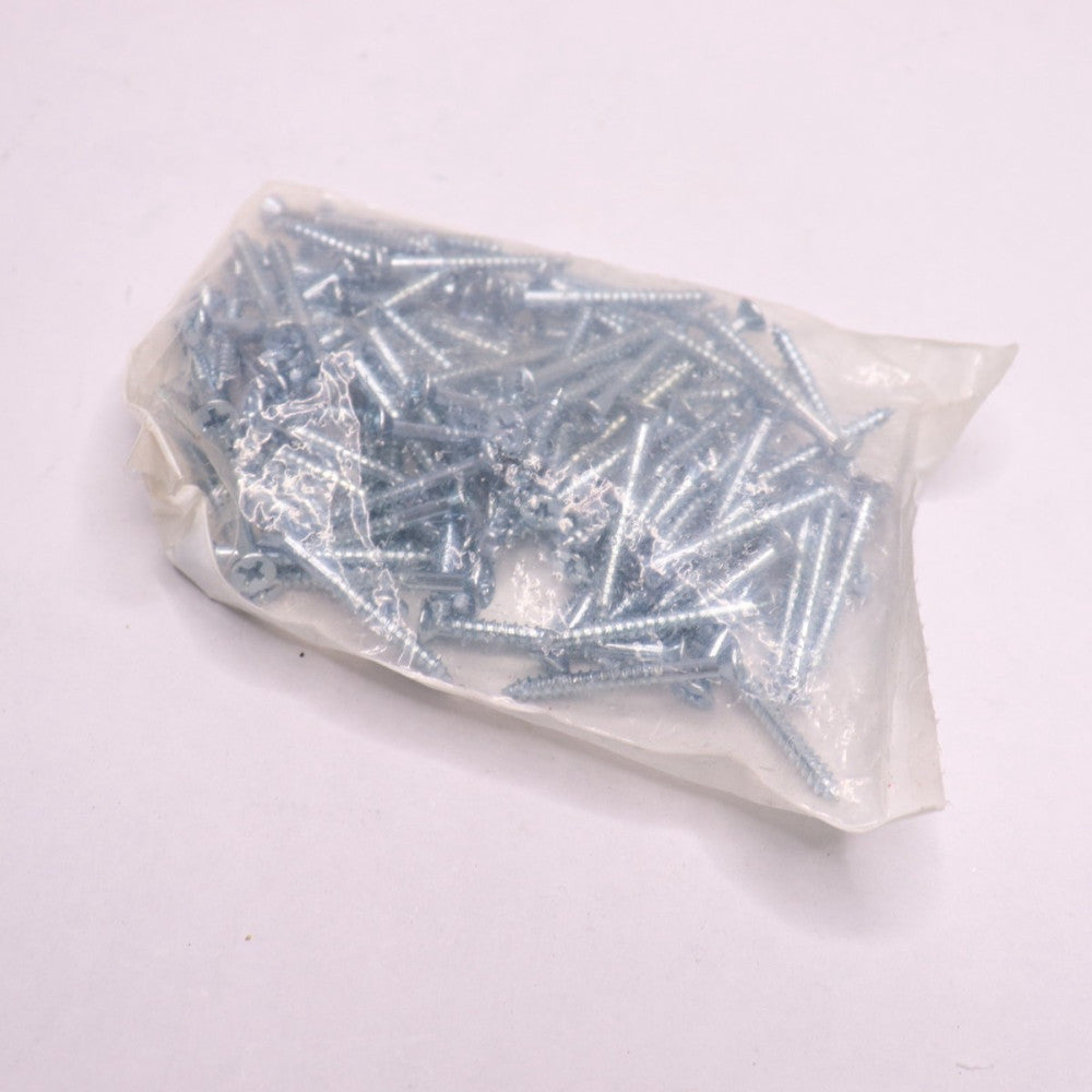 (100-Pk) Phillips  Wood Screw Flat Head Steel Zinc Plated #7 x 1 1/2" 35703