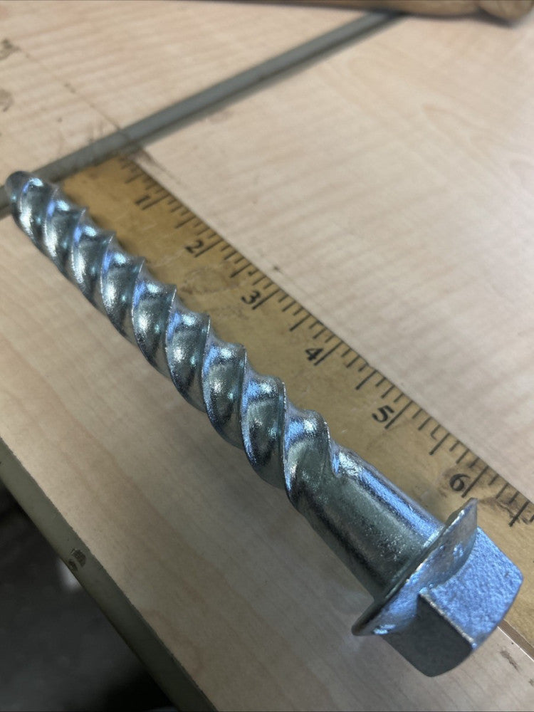 (10) 3/4" X 6" DeWalt Screw-Bolt Concrete  Anchor Hex Washer Head Galvanized