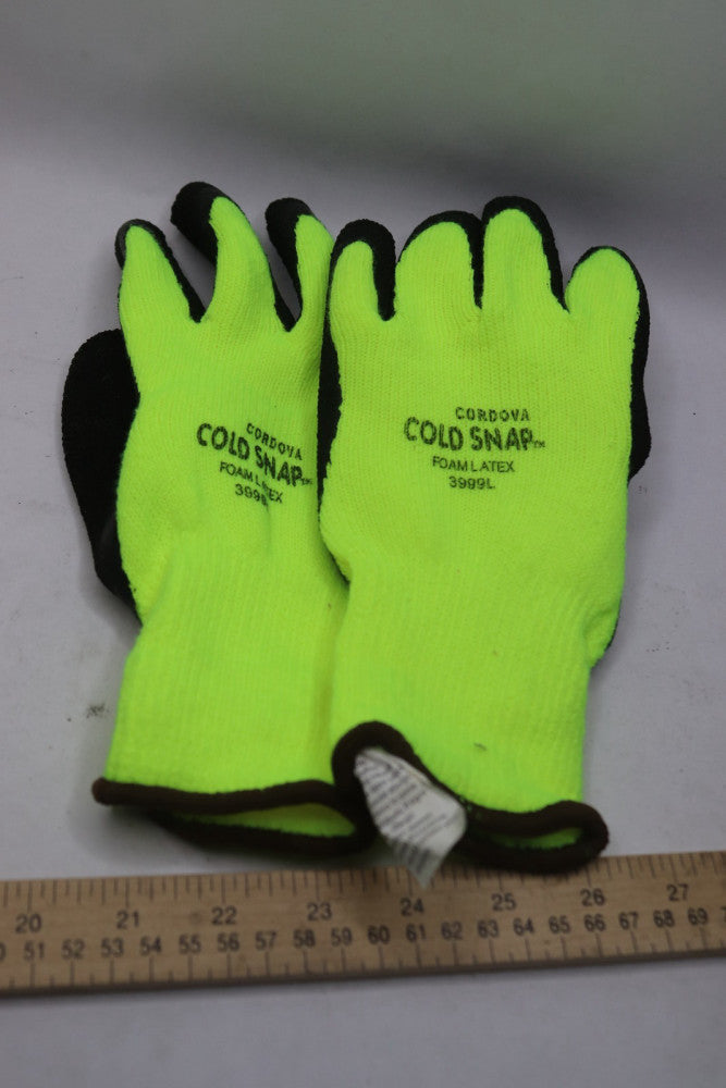 (2-Pk) Cold Snap Foam Latex Hi-Vis Green 7 Gauge 3999L