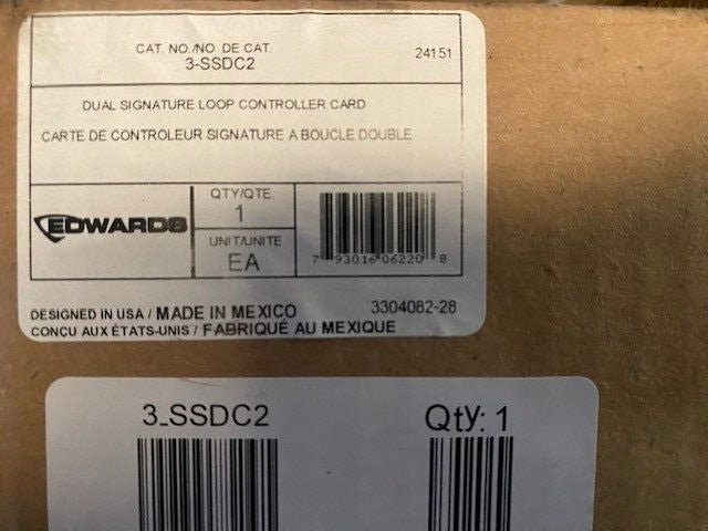 Edwards EST 3-SSDC2 Single Signature Driver Controller