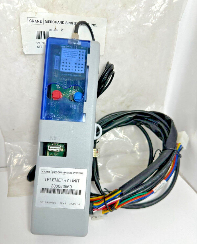 Telemetry Reader Crane Telemetry Unit CR0006673 1 Amp 24VDC Reading and Transmitter Uni ...