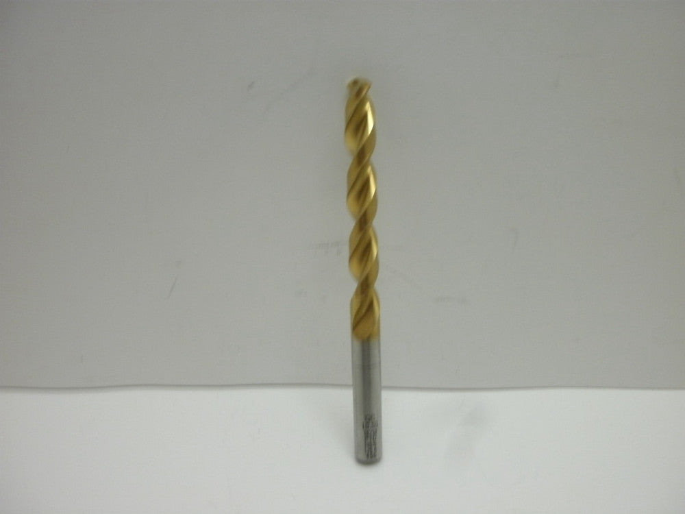 PRECISION QC-21GM TWIST DRILL BIT JOBBER LENGTH HIGH SPEED STEEL TIN COATED NNB