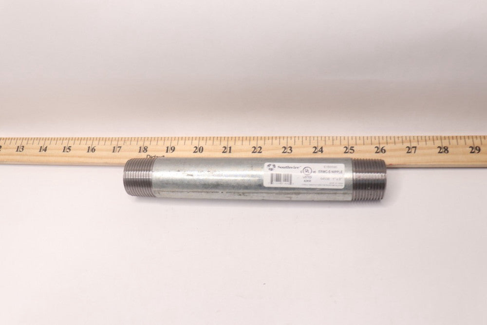 Southwire Galvanized Nipple 1" x 8" 64538