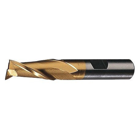 Cleveland C33408 4-Flute Hss Center Cutting Square Single End Mill Cleveland