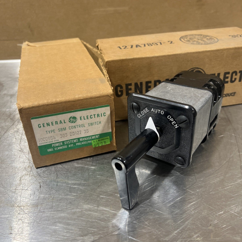GE Type SBM Control Switch 10CD854 303 20427 35 Nos Surplus