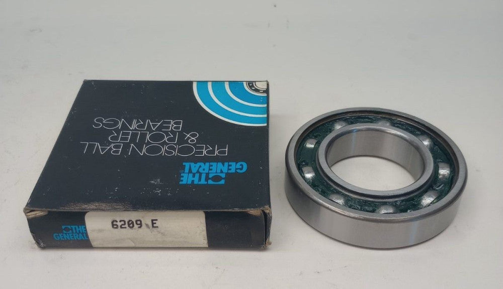 The General 6209 E Ball Bearing Deep Groove 45X85X19mm 6209-E