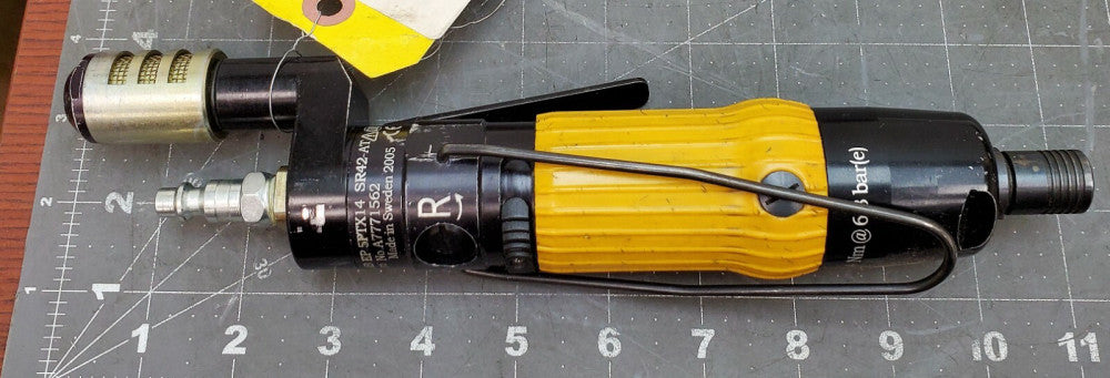 Atlas Copco EP5PTX14 SR42 Inline AutoTrim Shut Off Pulse Tool 7-14 Nm 1/4' [Z2S5