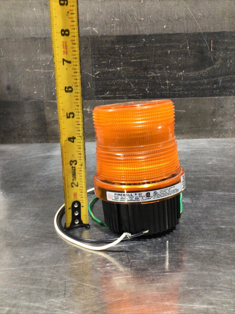 Federal Signal FireBall II Strobe Light FB2PST .20 Amps, 230/240 Volts NOS