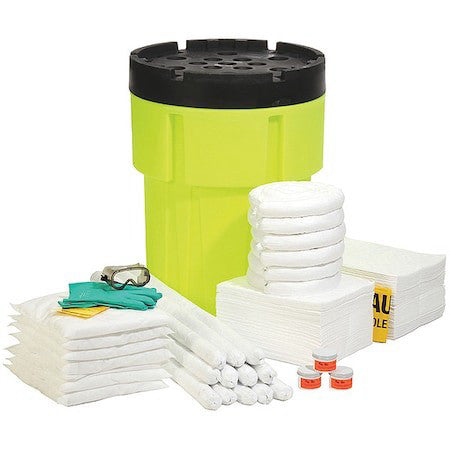 Spilltech Spko-95-Hv Spill Kit/Station,Drum,Oil-Based Liquids