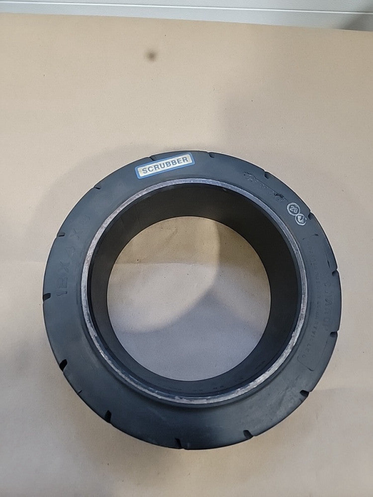 New Monarch Press-on Scrubber/forklift Tire 12X4X8