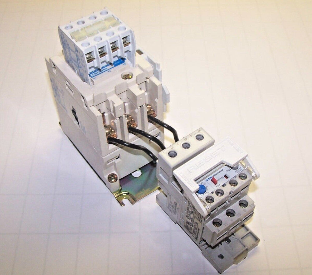 CUTLER HAMMER SIZE 1 MOTOR STARTER 27 AMP 10 HP 600 VAC 120V COIL  CN15DN3