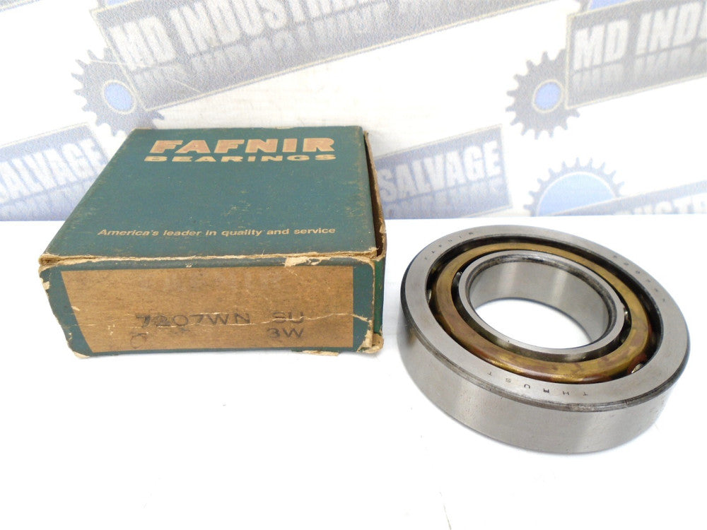 FAFNIR - 7207WN SU Angular Contact Bearing - 40° Angle - 35mm x 72mm x 17mm -NEW