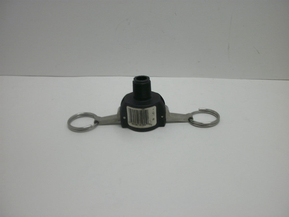 BANJO 1/2" B 3/4" FEMALE COUPLER X 1/2"" MALE THREAD NPT CAM LEVER COUPLING NNB