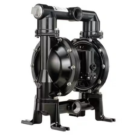 Aro Pd15a-Aap-Ftt Double Diaphragm Pump, Aluminum, Air Operated, Ptfe, 123 Gpm