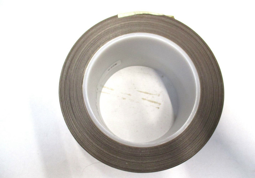 NEW (69860690) 2-5/8" x 36 yd x .006" Brown Non-Stick Teflon Fabric Roll