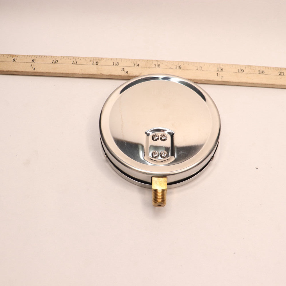 Weksler Contractor's Pressure Gauge 0 to 160 psi 1/4" EA14D - Damaged Crack