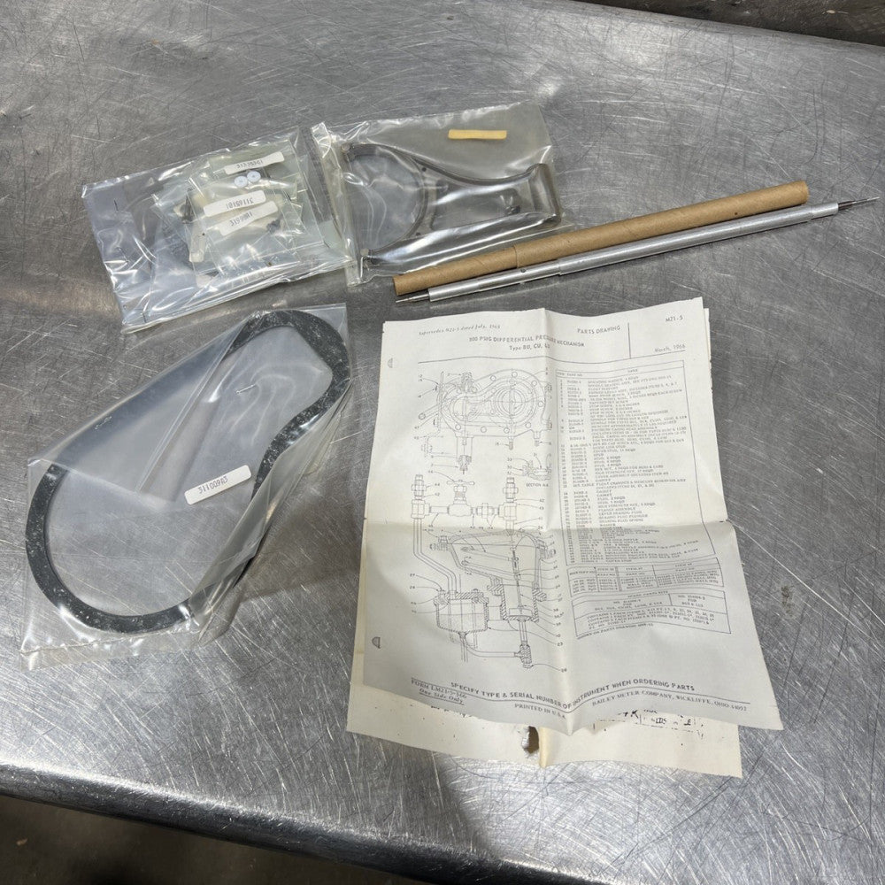 M21-5-B 254004A2 BAILEY CONTROLS Spare Parts Kit Nos Surplus