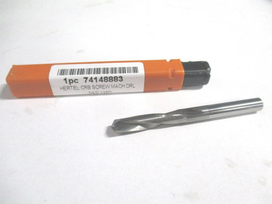 (74148883) 7/32" x 1-1/4" x 2-3/8" 135° Carbide Screw Machine Spiral Drill Bit 