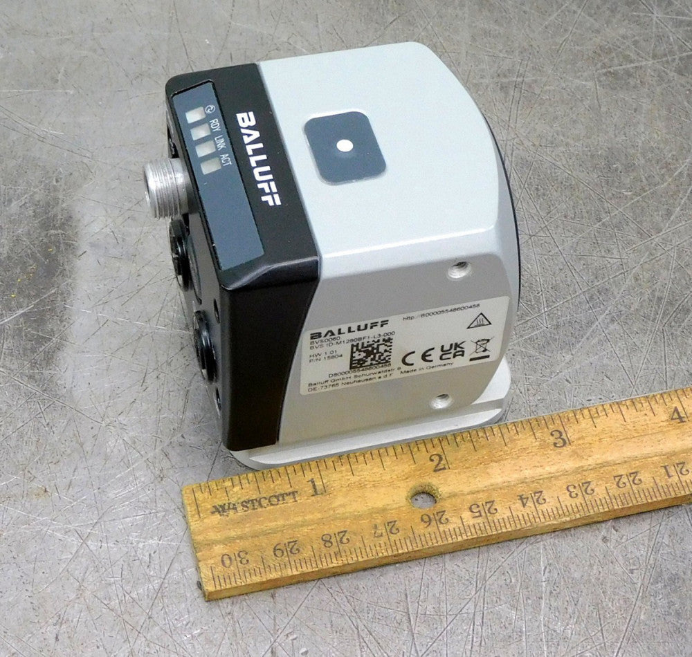 Balluff BVS ID-M1280BF1-L3-000 Stationary Optical ID Sensor I/O Link