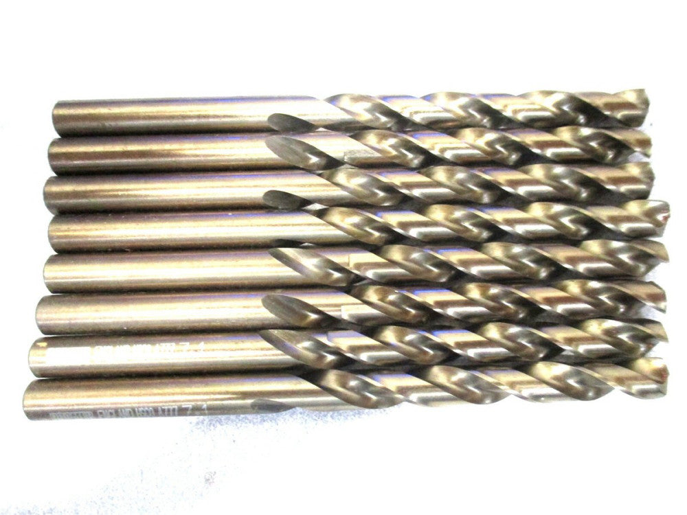 Dormer (0375426) 7.1mm x 109mm 2-Flute 135° Angle RH Cobalt Jobber Drill - 8 QTY