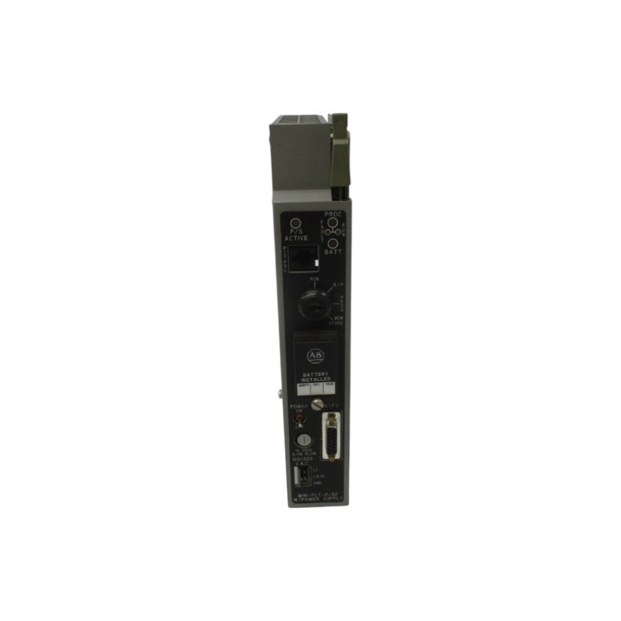 ALLEN BRADLEY 1772-LZP SER. D F/W F 120/240VAC 4A (NO KEY) UNMP