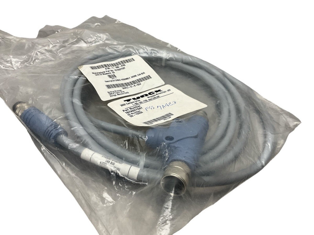 Turck 167K027G07 Cable Assembly, CAN BUS W3086 4010U