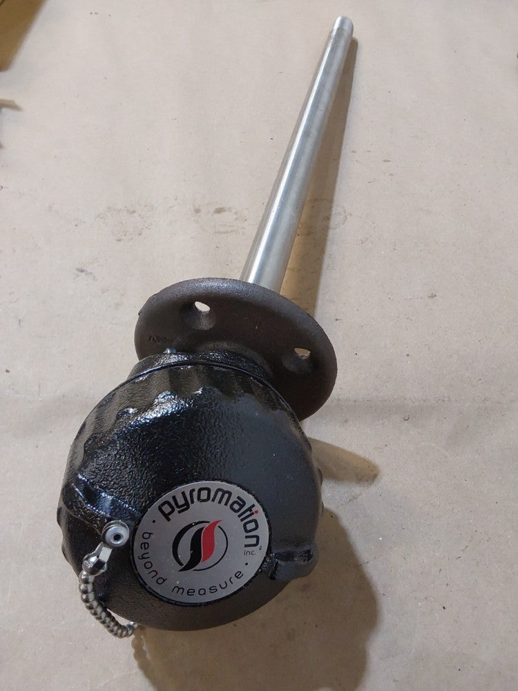 Pyromation K8C7751831H Thermocouple Probe, Temperature Sensor, 18” Probe