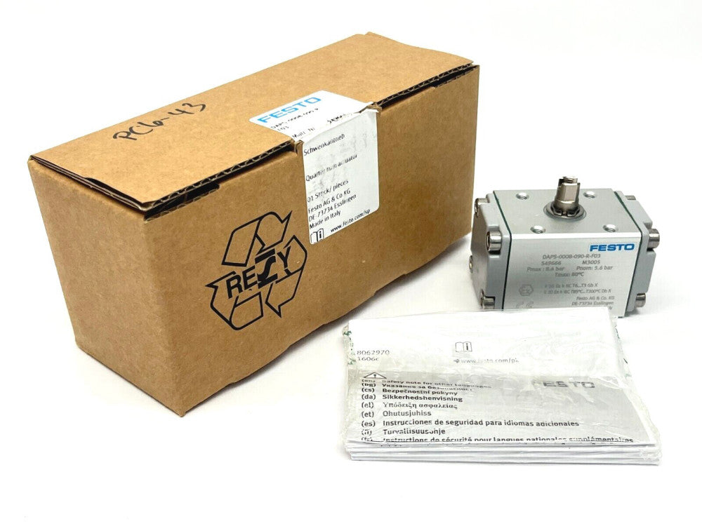 Festo DAPS-0008-090-R-F03 Quarter Turn Actuator 549666