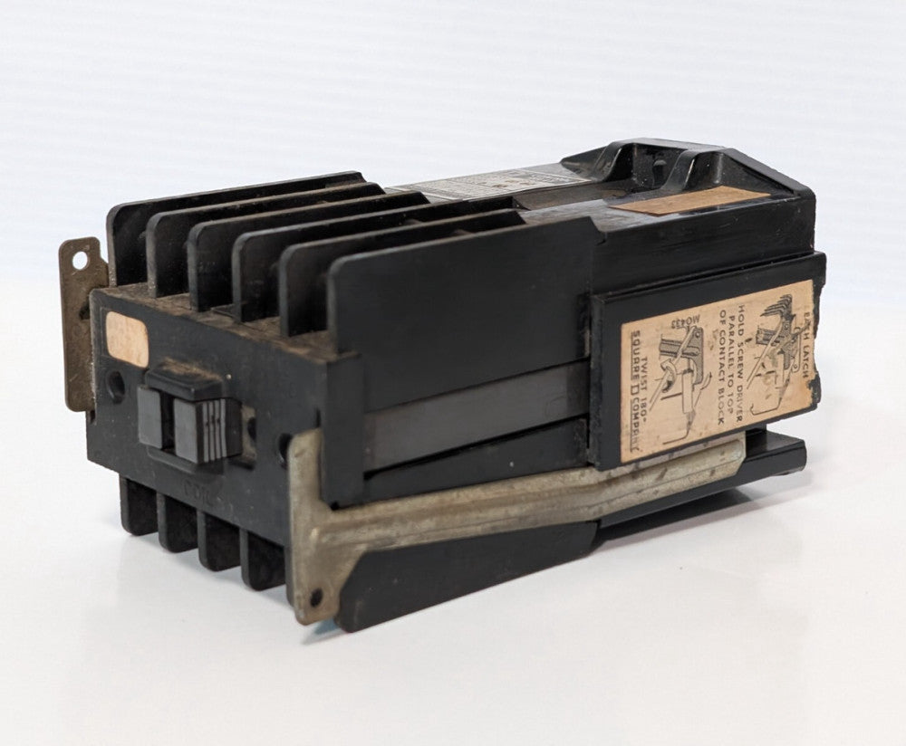 Square D 8501-G0-80 Control Relay Series D with 110/120V, 50/60Hz Coil