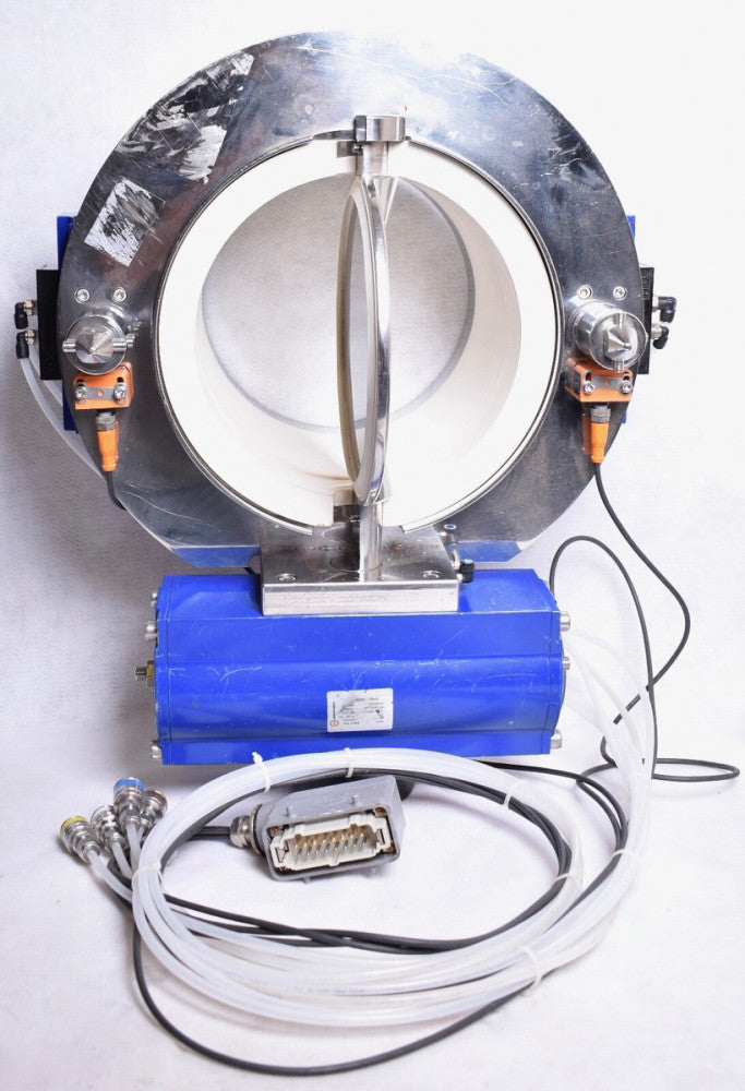 GEA Niro Hygienic Butterfly Valve w/ 3 Actuators