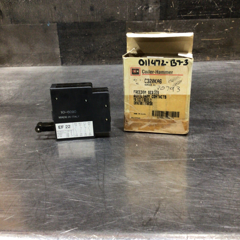 CUTLER HAMMER Freedom Series A1 Aux Contacts C320KA6~ EF 22 NOS