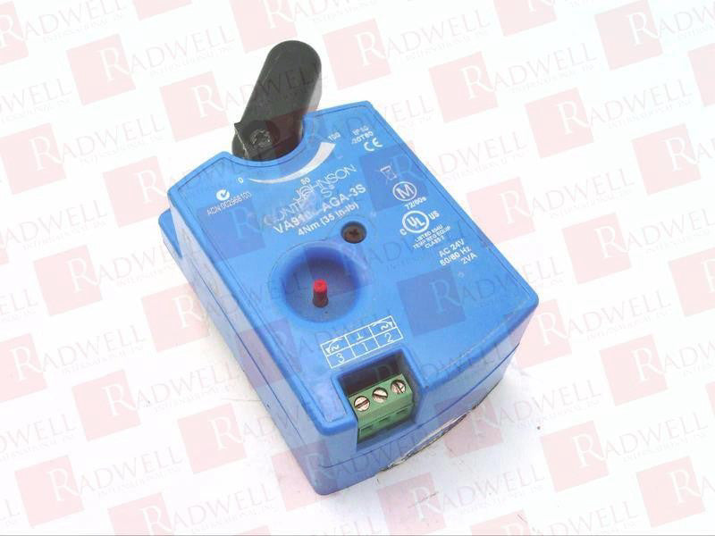 JOHNSON CONTROLS VA9104-GGA-3S / VA9104GGA3S (USED)