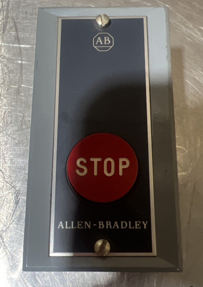 Allen Bradley 800S-1SA  Standard Duty RED STOP Push Button Nos Surplus No Box
