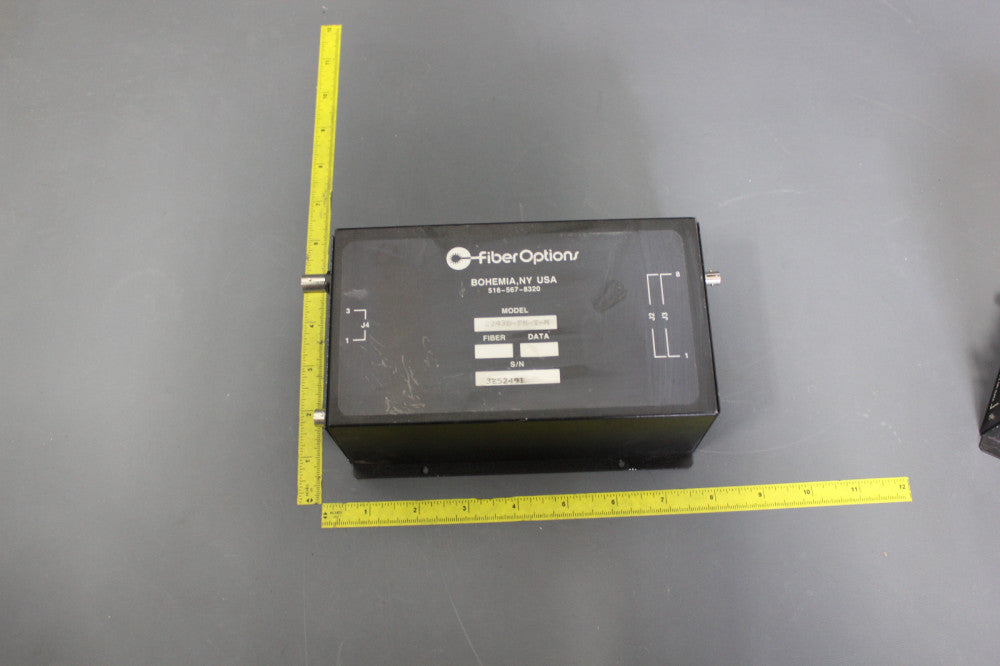 FIBER OPTIONS AUDIO/VIDEO TRANSMITTER 2243D-FM-T-M (S22-2-11E)