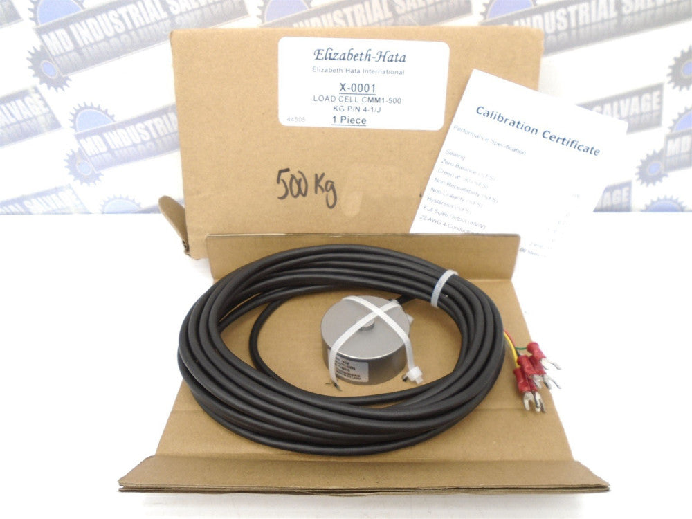 NCM - CMM1-500 - NCM LOAD CELL 500KG / 1100lbs - w/CERT 5018-003-01 - (NEW)