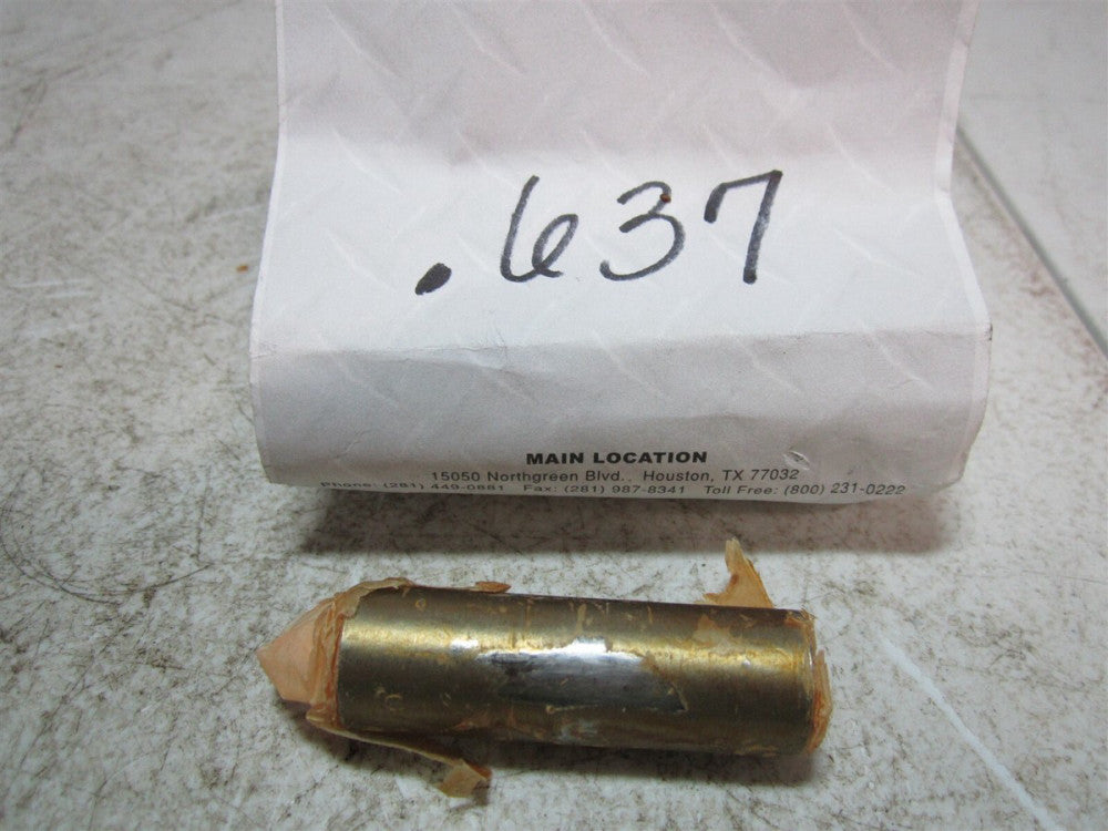 Vermont Gage (111163700) 0.637 Diameter Class ZZ Pin Gage