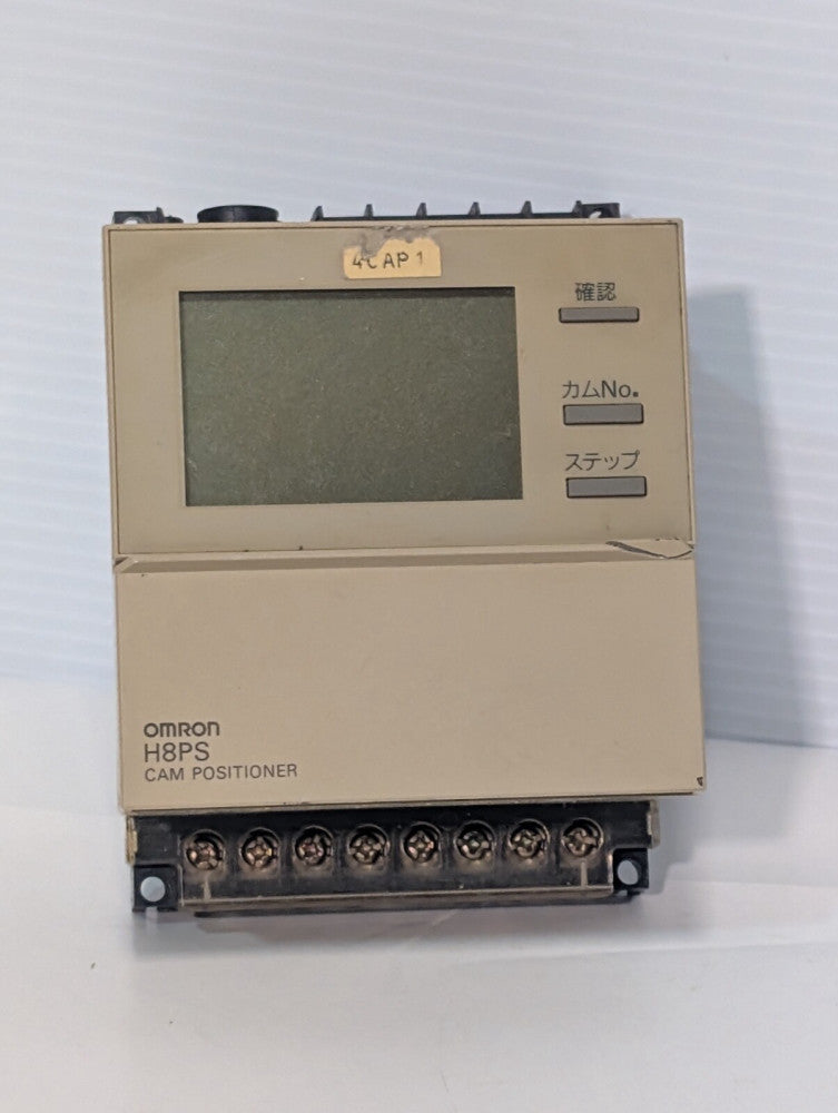 OMRON H8PS, H8PS8FP Cam Positioner for E6CP & E6F Rotary Encoders, as shown