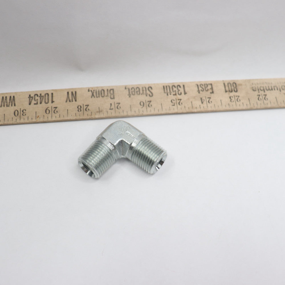 Parker Male Pipe Elbow Steel 1/2-14 1/2 CR-S