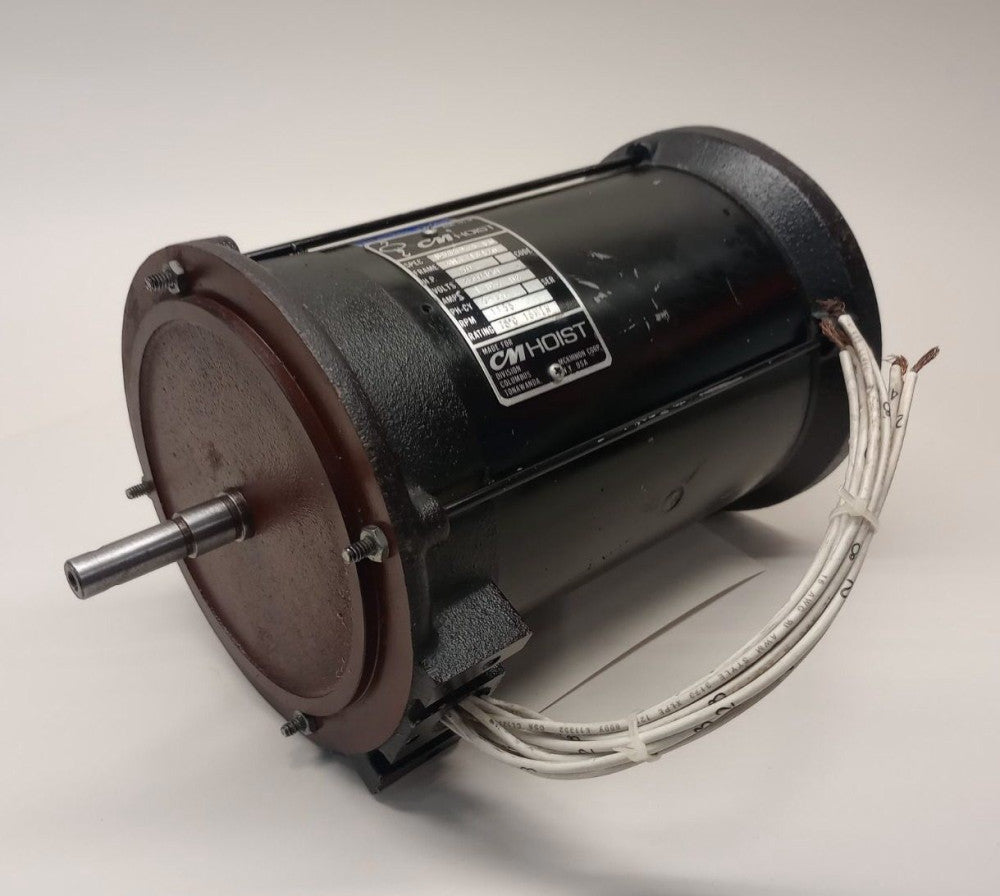 CM B5659-3-EU Used Hoist Motor 3ph 0.5hp 230/460V Columbus McKinnon 3M6-48420