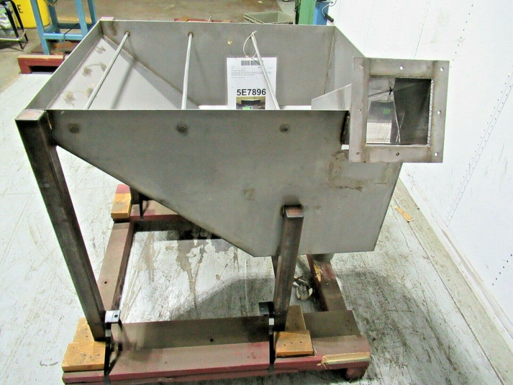 12ft³ Stainless Steel Bulk Powder Storage Bin/Hopper