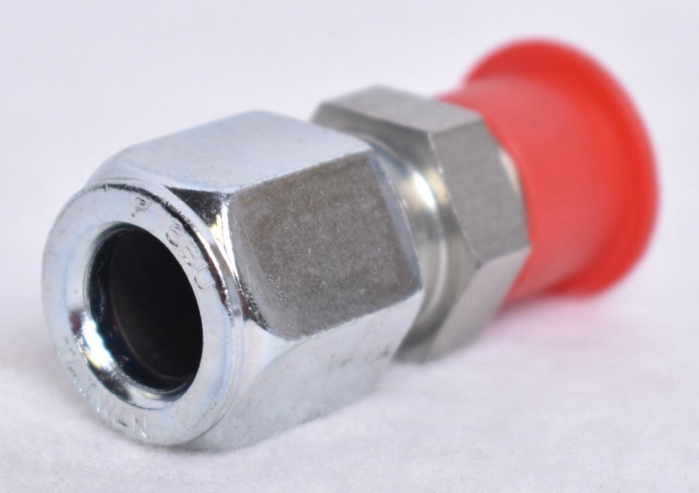 Parker Male Straight Connector 316 Stainless Steel Compression x MNPT 8BU 8BU-SS