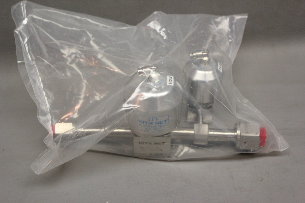 KITZ SCT DIAPHRAGM VALVE PFA-SEAT 10K-1/4 710493502 W/ 710493506 KD SEP-316LE