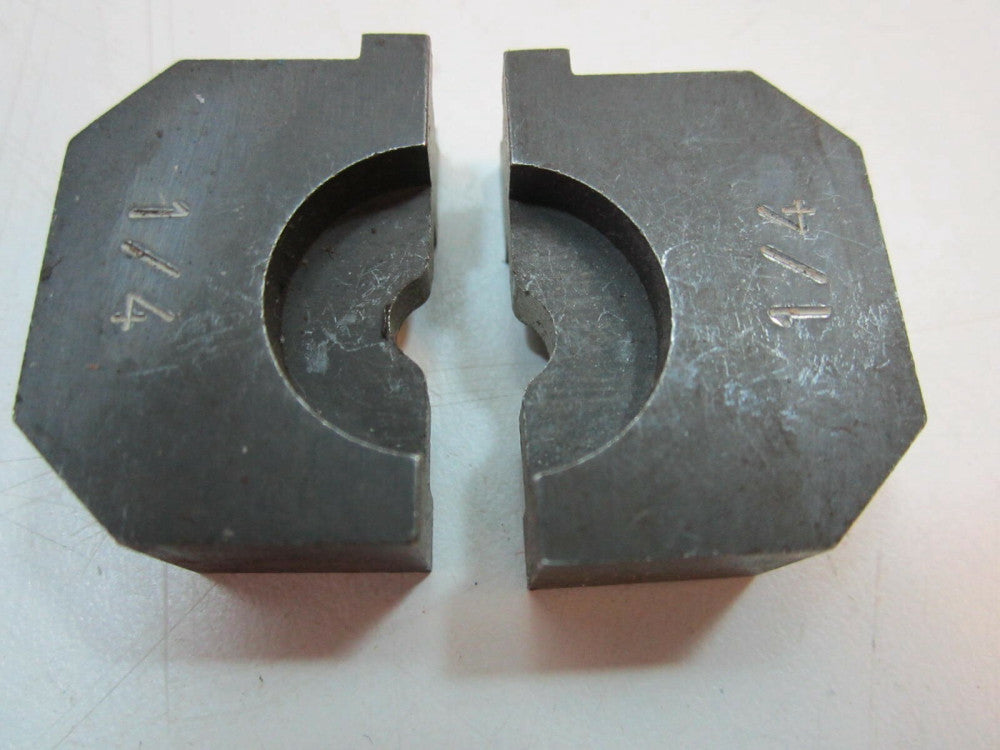 Thomas & Betts (BY17) T&B 6 Ton Kearney 1/4 Compression Crimp O-Die Set